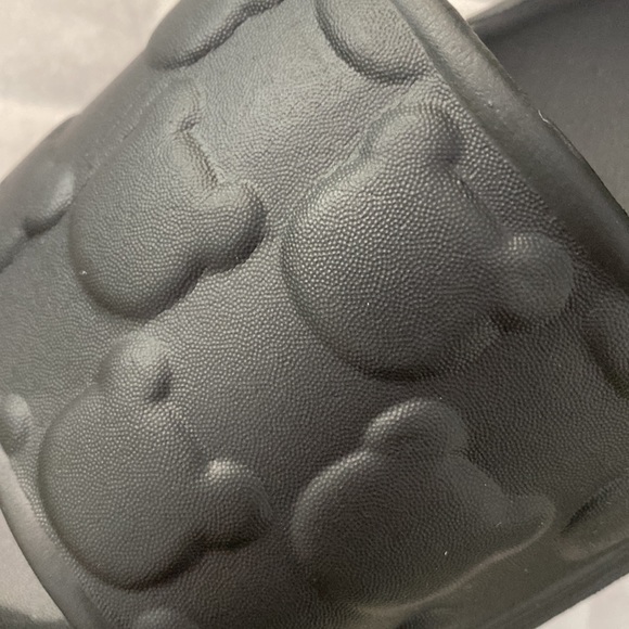 Black Platform Slides - Picture 4 of 6